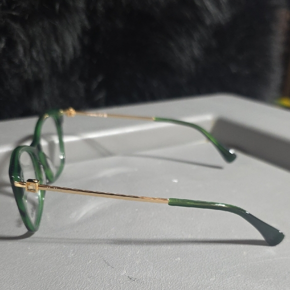 MaxMara Dark Green Women's Glasses - Picture 5 of 7